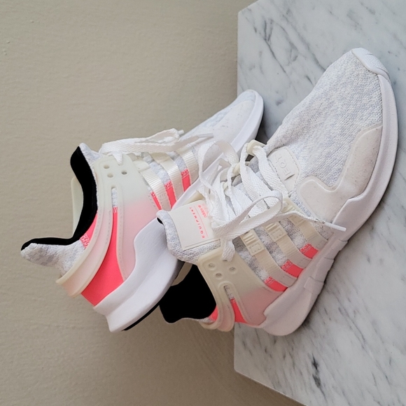 adidas | Shoes | Adidas Eqt Support Adv White Turbo | Poshmark